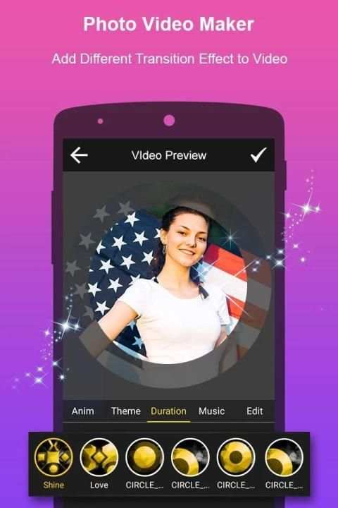 Slideshow Maker - Music Video Maker स्क्रीनशॉट 3