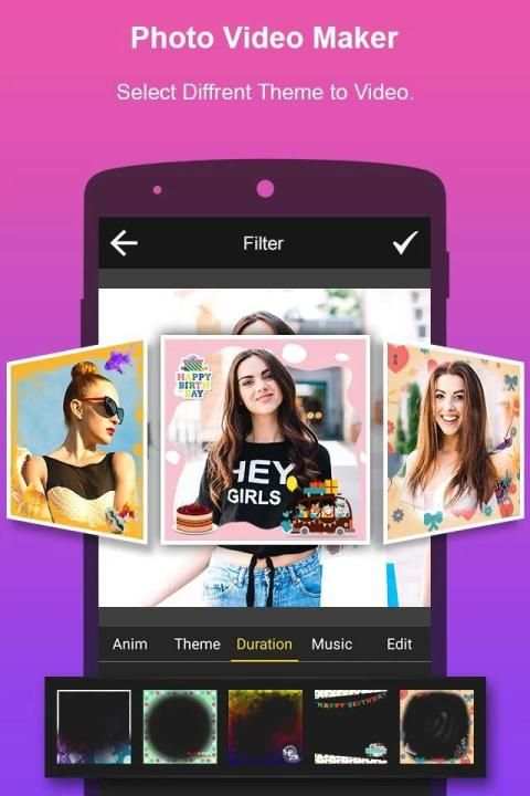 Slideshow Maker - Music Video Maker स्क्रीनशॉट 2