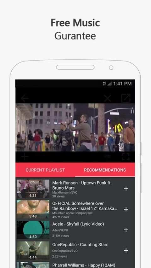 Free music for YouTube: MIXI screenshot 4