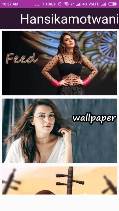 Hansika social media updates screenshot 3