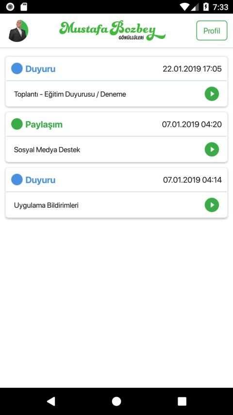 Mustafa Bozbey Gönüllüleri screenshot 5