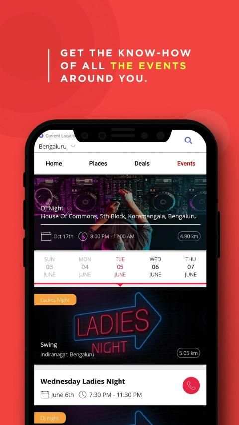 Pitchers - Your Nightlife Planner स्क्रीनशॉट 1
