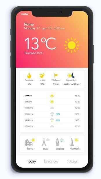 Weather - Forecast, Radar & Alerts screenshot 3
