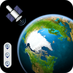 ikon Live Earth Maps-GPS Tracking Satellite View