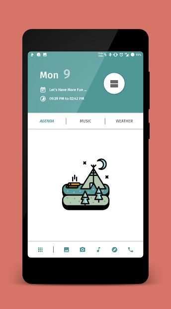 MateriAsh for KWGT/KLWP screenshot 6
