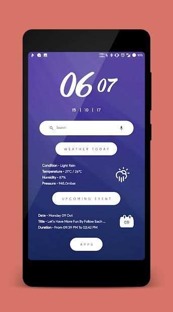 MateriAsh for KWGT/KLWP screenshot 7