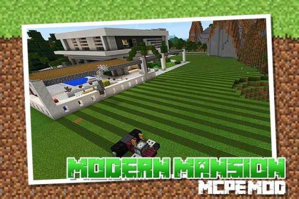 Modern Mansion MCPE Map screenshot 7