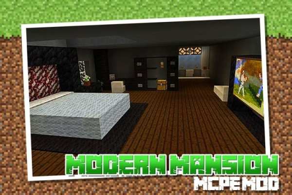 Modern Mansion MCPE Map screenshot 4