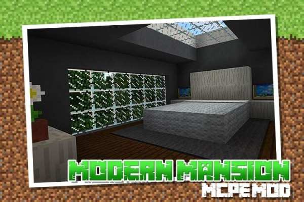 Modern Mansion MCPE Map screenshot 2