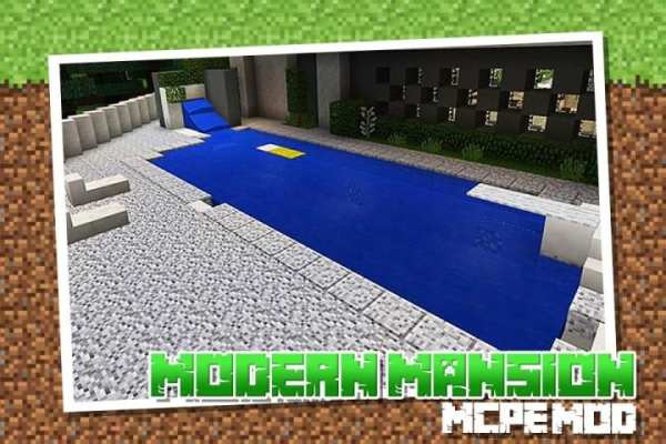 Modern Mansion MCPE Map screenshot 1