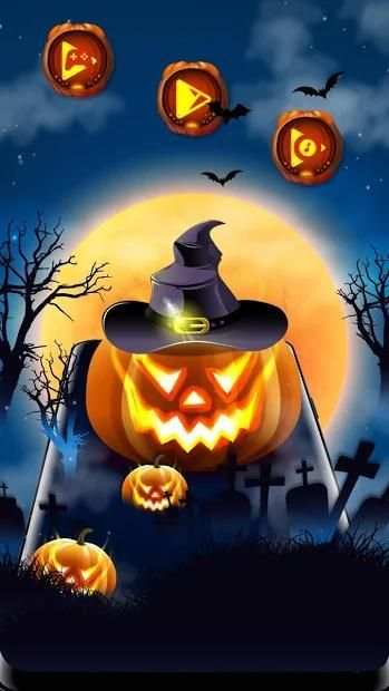 Parallex Halloween Pumpkin Theme screenshot 2