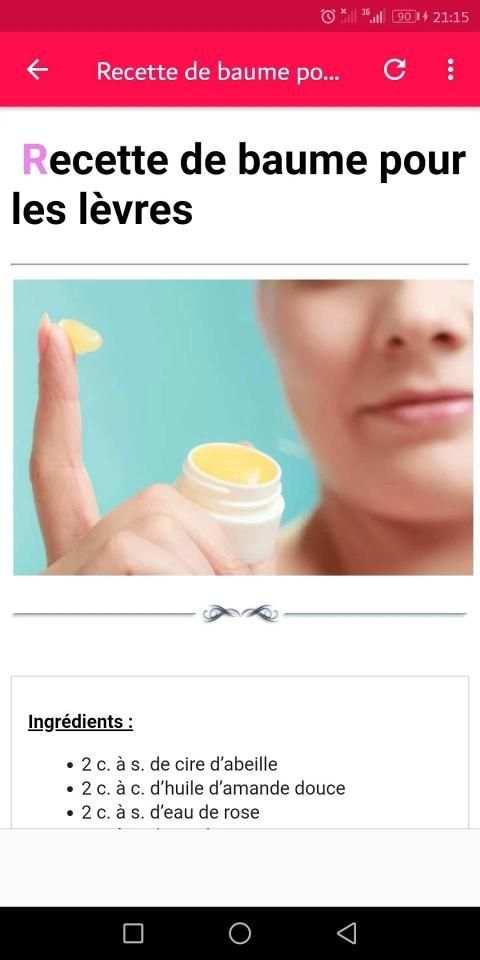 Soins Visage Naturel Fait Maison screenshot 2