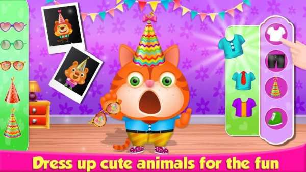Birthday Party Celebrations: Pets Cooking Fun Game screenshot 6