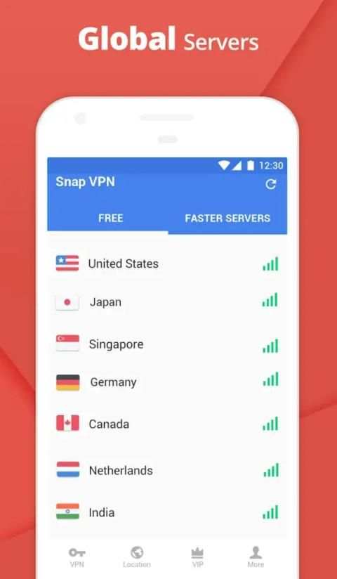 VPN USA- Free VPN Proxy 2019 & WiFi Security screenshot 2