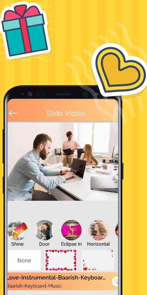 MyPhoto Video Maker With Music & Music Video Maker स्क्रीनशॉट 1