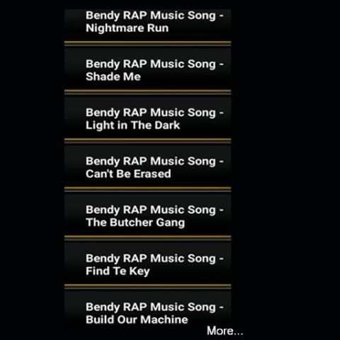Bendy RAP Music screenshot 2