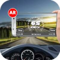 ikon AR GPS Speedometer App AR Speedometer With Map