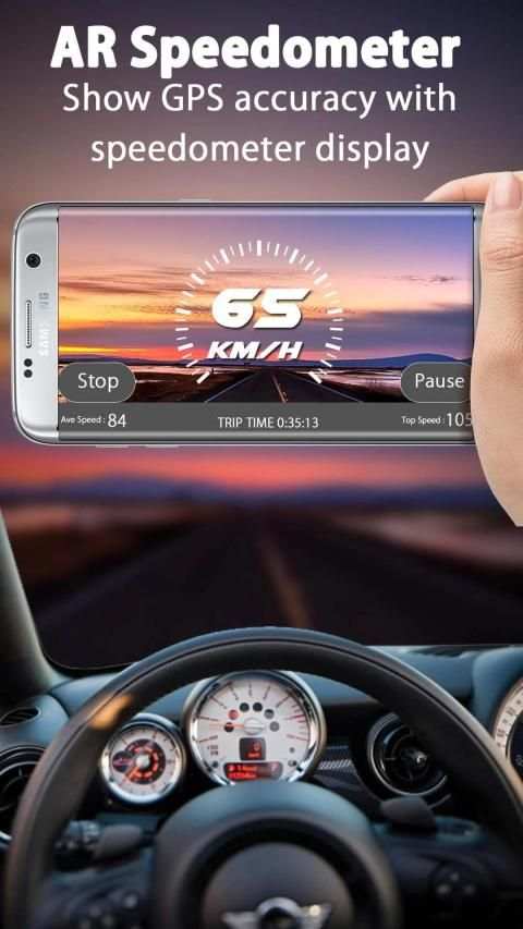 AR GPS Speedometer App AR Speedometer With Map screenshot 14