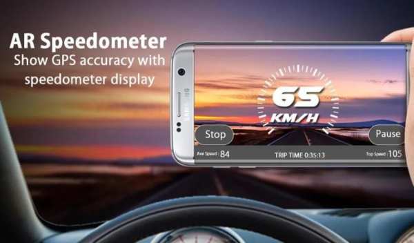 AR GPS Speedometer App AR Speedometer With Map screenshot 2