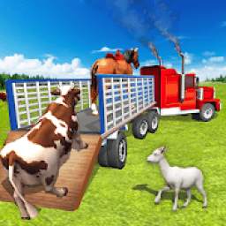 Farm Animal Transport Truck Driving Games: Offroad