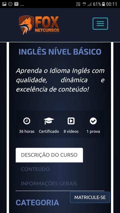 Fox Netcursos screenshot 5