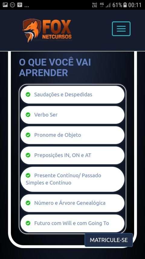 Fox Netcursos screenshot 4