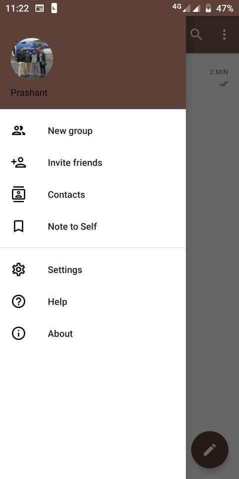 Face 2 face messenger screenshot 1