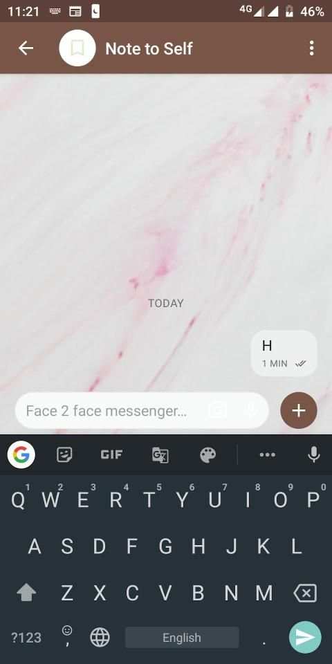 Face 2 face messenger screenshot 3