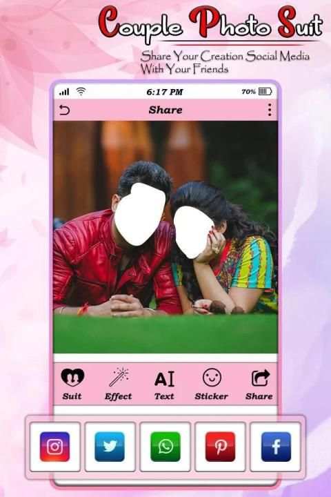 Couple Photo Suit screenshot 3