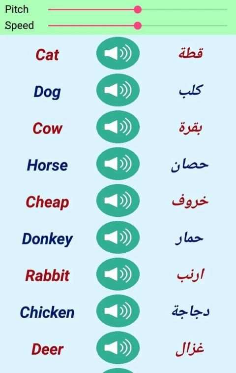 أهم الكلمات في اللغة الانجليزية- مع النطق"بدون نت"
‎ screenshot 2