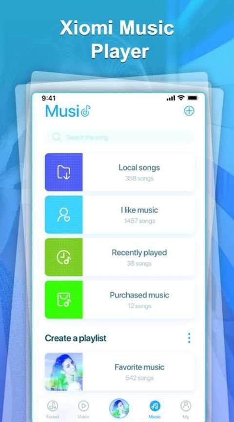Xiomi Music Player screenshot 4