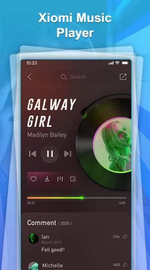 Xiomi Music Player screenshot 1