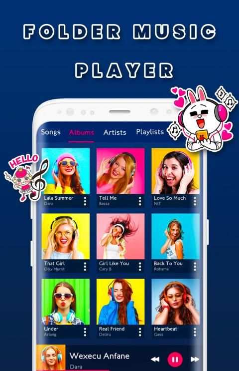 Folder Music Player Free - Music Folder स्क्रीनशॉट 3