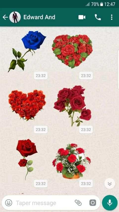 Flower Stickers for Whatsapp - WAStickerApps screenshot 5