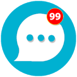 Fast Messenger: All social network in one app आइकन