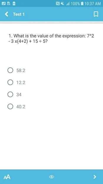 GED School: GED Math Study Guide & Practice Test screenshot 1