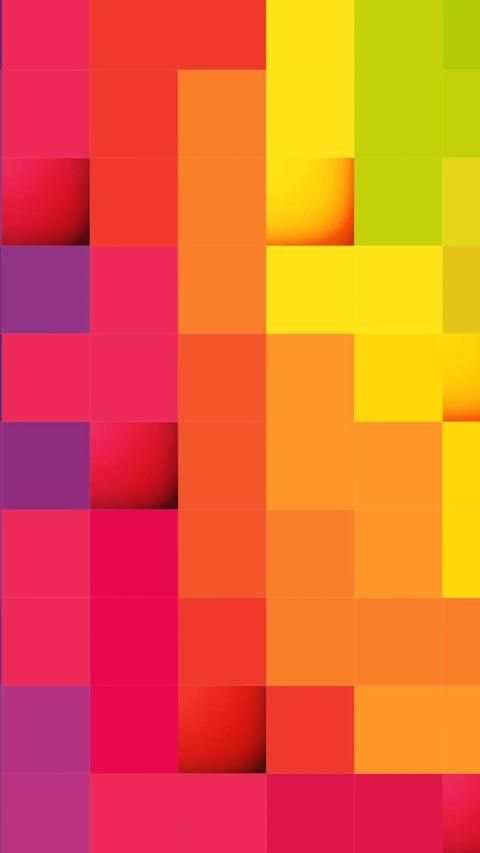 Color Block APUS Live Wallpaper स्क्रीनशॉट 1
