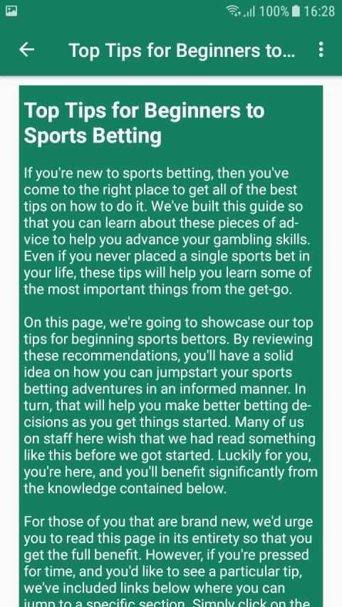 Best Sport Bet Guide | 365 स्क्रीनशॉट 3