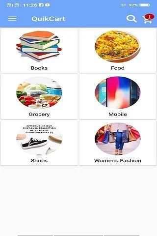 QuikCart - Online Shopping App screenshot 2