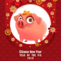 Chinese New Year 2019 Photo Frame, Editor & Wishes on 9Apps