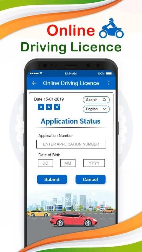 Online Driving License Apply स्क्रीनशॉट 2