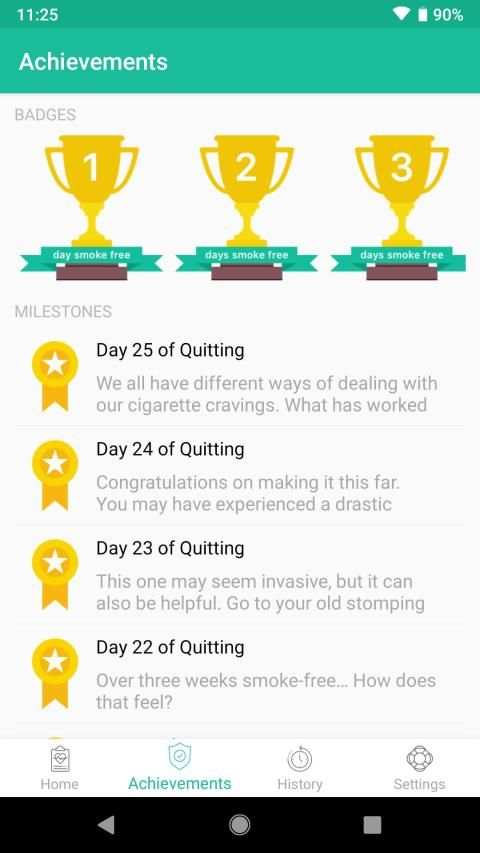 Quit Smoking Now स्क्रीनशॉट 3
