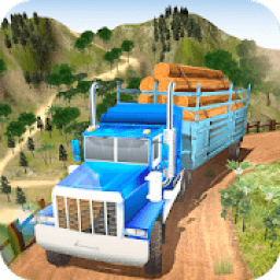 Offroad Wood Transport Truck Driver 2018 icon