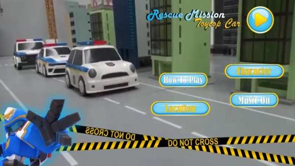 Rescue Mission Toy Police Car screenshot 6