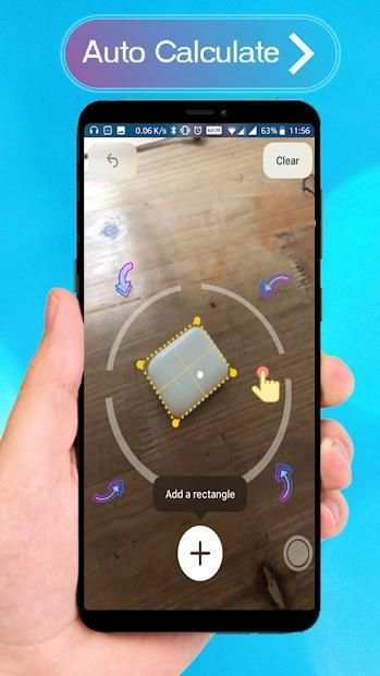 Measure Ruler Camera length in inches centimeters screenshot 1