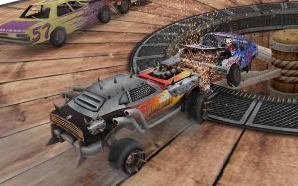 Demolition Derby Whirlpool: Car Crash Arena स्क्रीनशॉट 2
