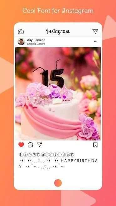 Fonts for Instagram screenshot 3