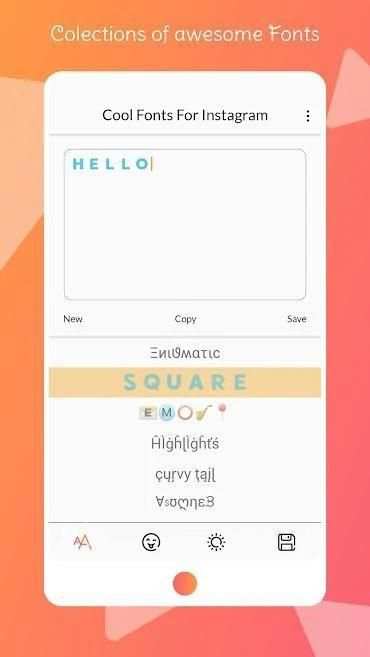 Fonts for Instagram screenshot 1