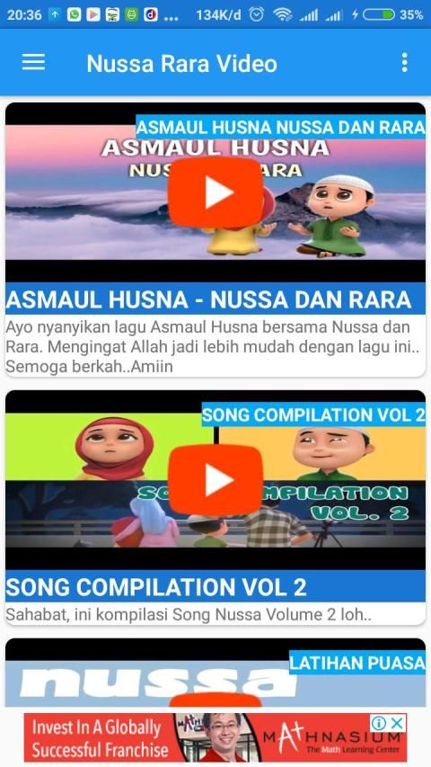 Nussa dan Rara Video स्क्रीनशॉट 4