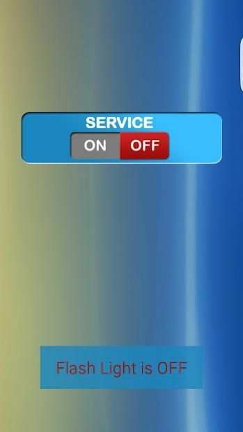 FlashLight On Clap - Android screenshot 1
